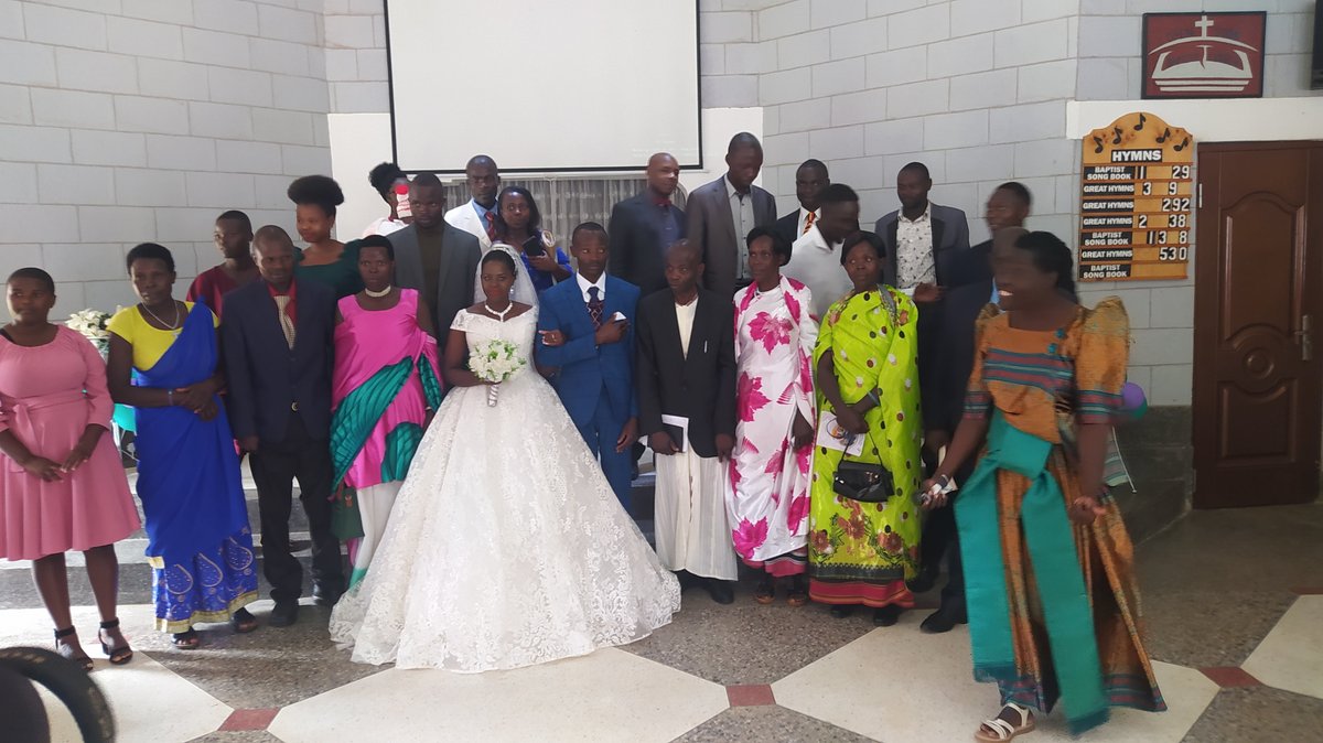 A wedding at Open Door Baptist Church
